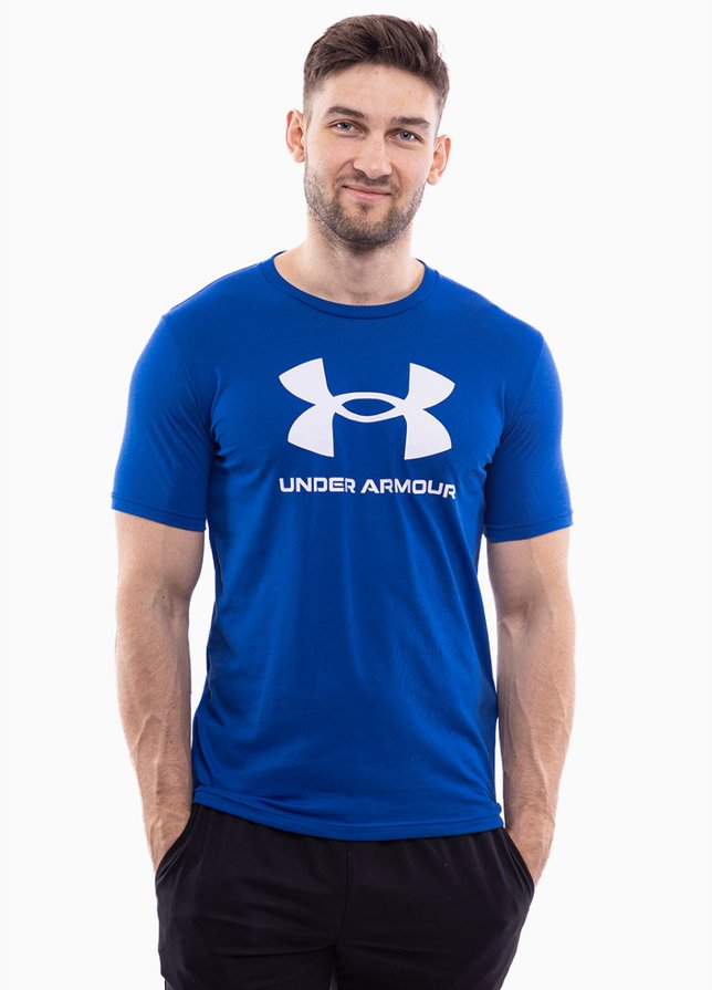 Under Armour Pánské tričko Sportstyle Logo 1382911 432 Under Armour Pánské tričko Sportstyle Logo 1382911 432