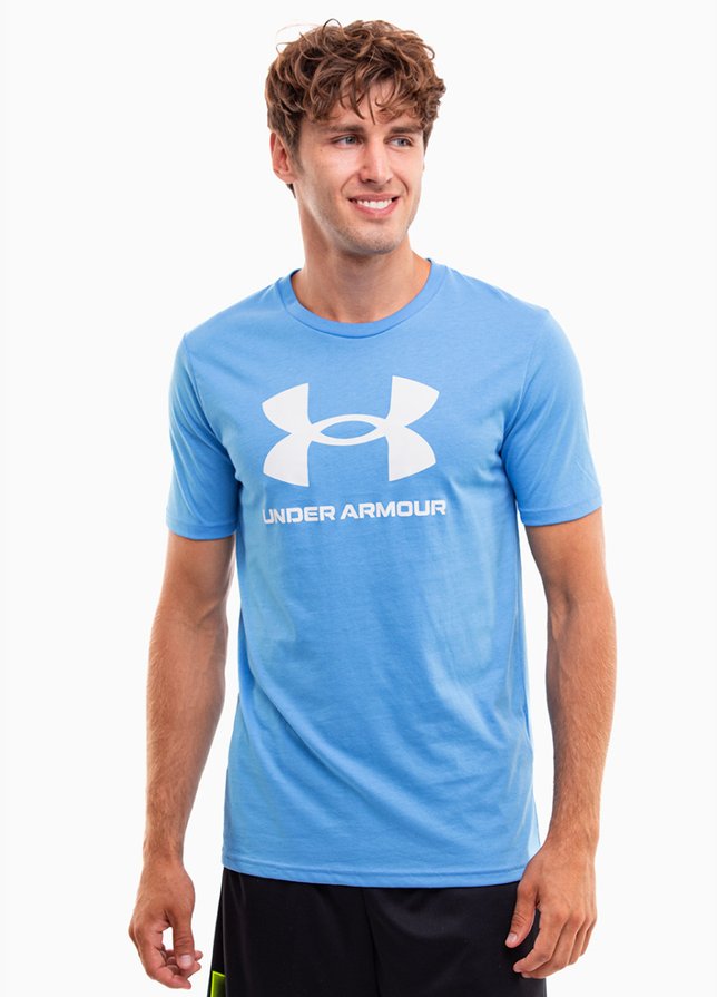 Under Armour Pánské tričko Sportstyle Logo 1382911 444 Under Armour Pánské tričko Sportstyle Logo 1382911 444