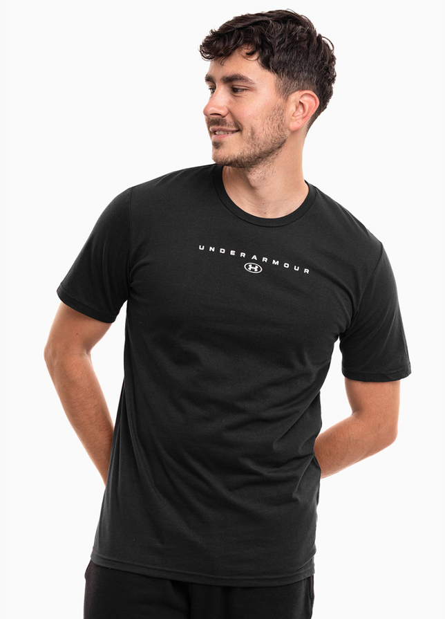 Under Armour Pánské tričko Stacked Logo SS 6000211 001 Under Armour Pánské tričko Stacked Logo SS 6000211 001