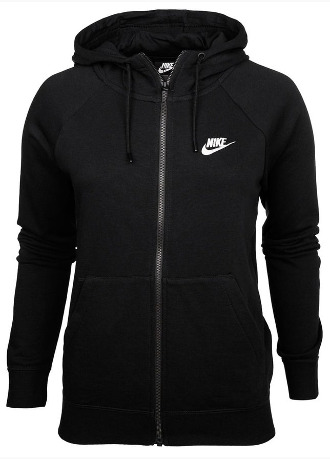 Nike Dámská mikina Essentials Hoodie FZ FLC BV4122 010 roz. S OUTLET Nike Dámská mikina Essentials Hoodie FZ FLC BV4122 010 roz. S OUTLET