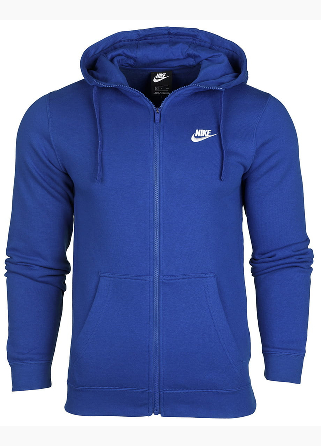 Nike pánská mikina NSW Hoodie FZ FLC Club 804389 438 Nike pánská mikina NSW Hoodie FZ FLC Club 804389 438
