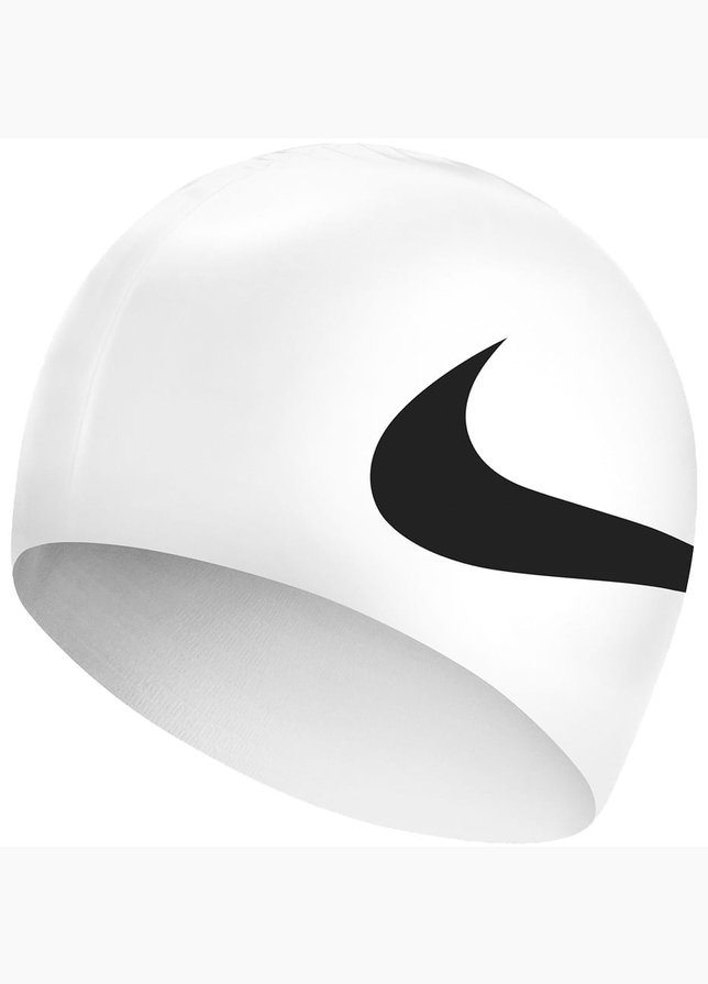 Nike koupací plavecká čepice Os Big Swoosh NESS8163 100 Nike koupací plavecká čepice Os Big Swoosh NESS8163 100