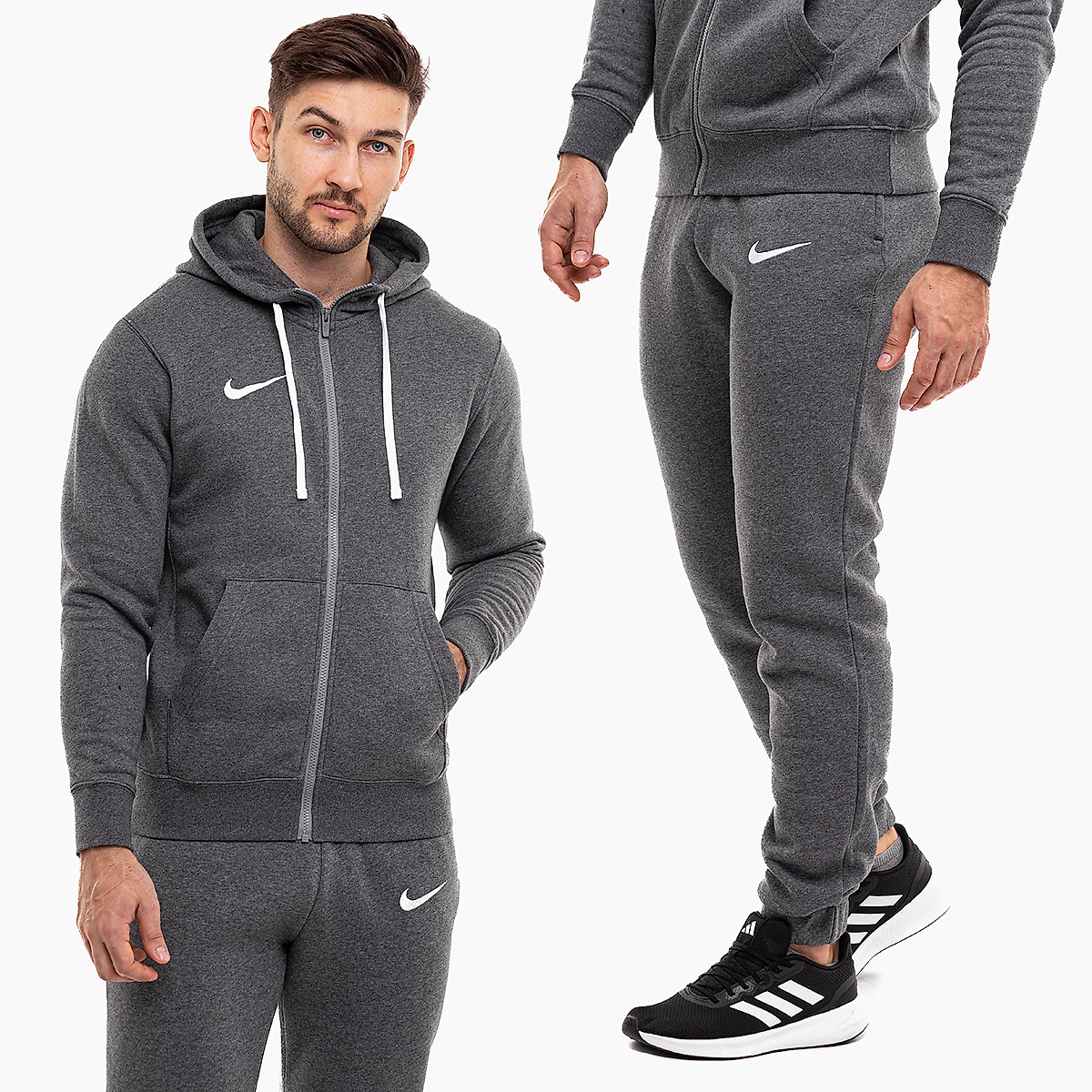 Nike Pánská tepláková souprava Park 20 Full Zip CW6887 071 / CW6907 071