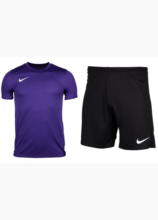 Nike Pánský sportovní set Tričko Šortky Dry Park VII JSY SS BV6708 547/BV6855 010 Nike Pánský sportovní set Tričko Šortky Dry Park VII JSY SS BV6708 547/BV6855 010