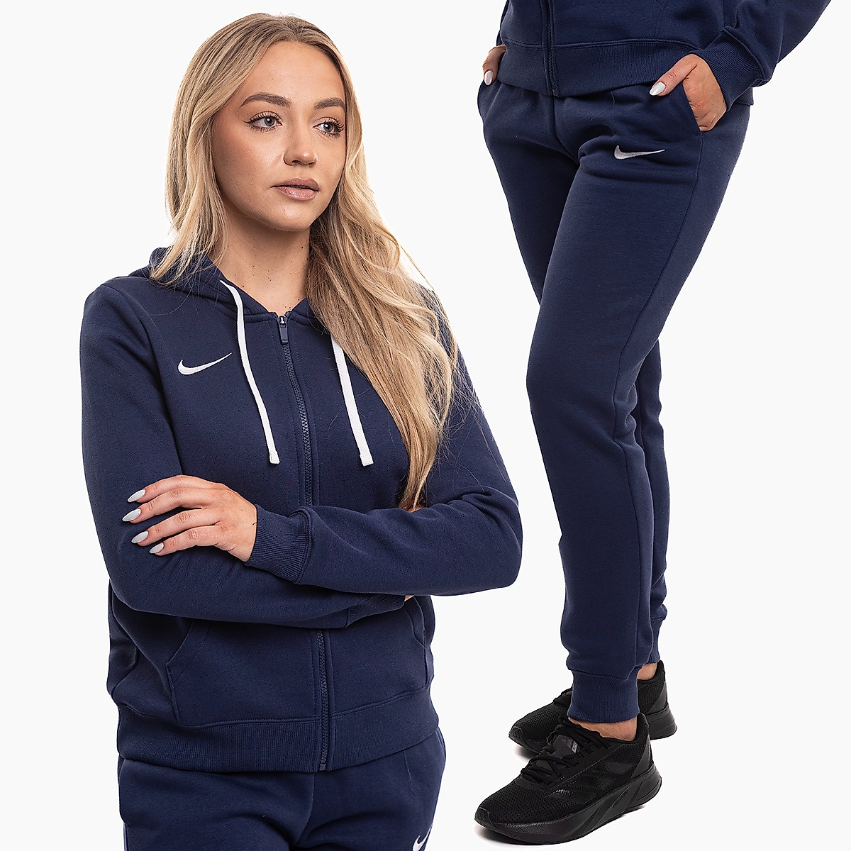 Nike Dámská souprava Park 26 Fleece Full-Zip Hoodie IB1230 410/IB1250 410