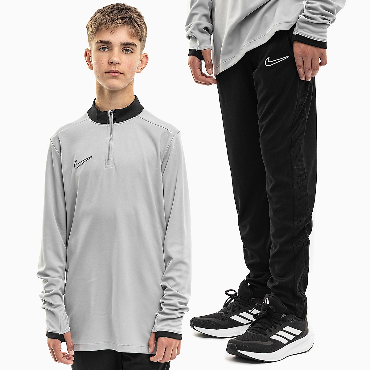 Nike Dětská tepláková souprava Dri-Fit Academy 25 Drill FZ9773 012/FZ9816 010