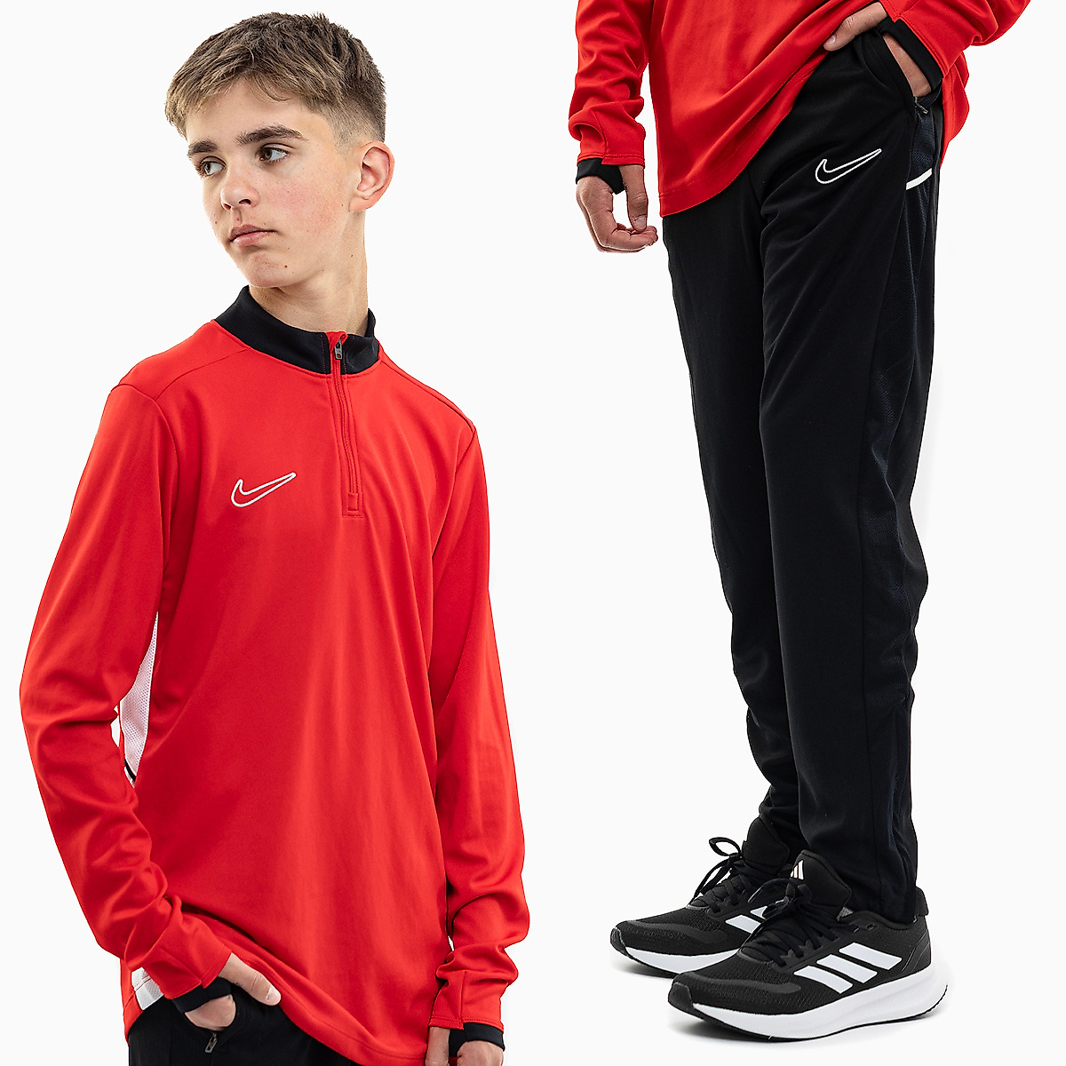 Nike Dětská tepláková souprava Dri-Fit Academy 25 Drill FZ9773 657/FZ9816 010