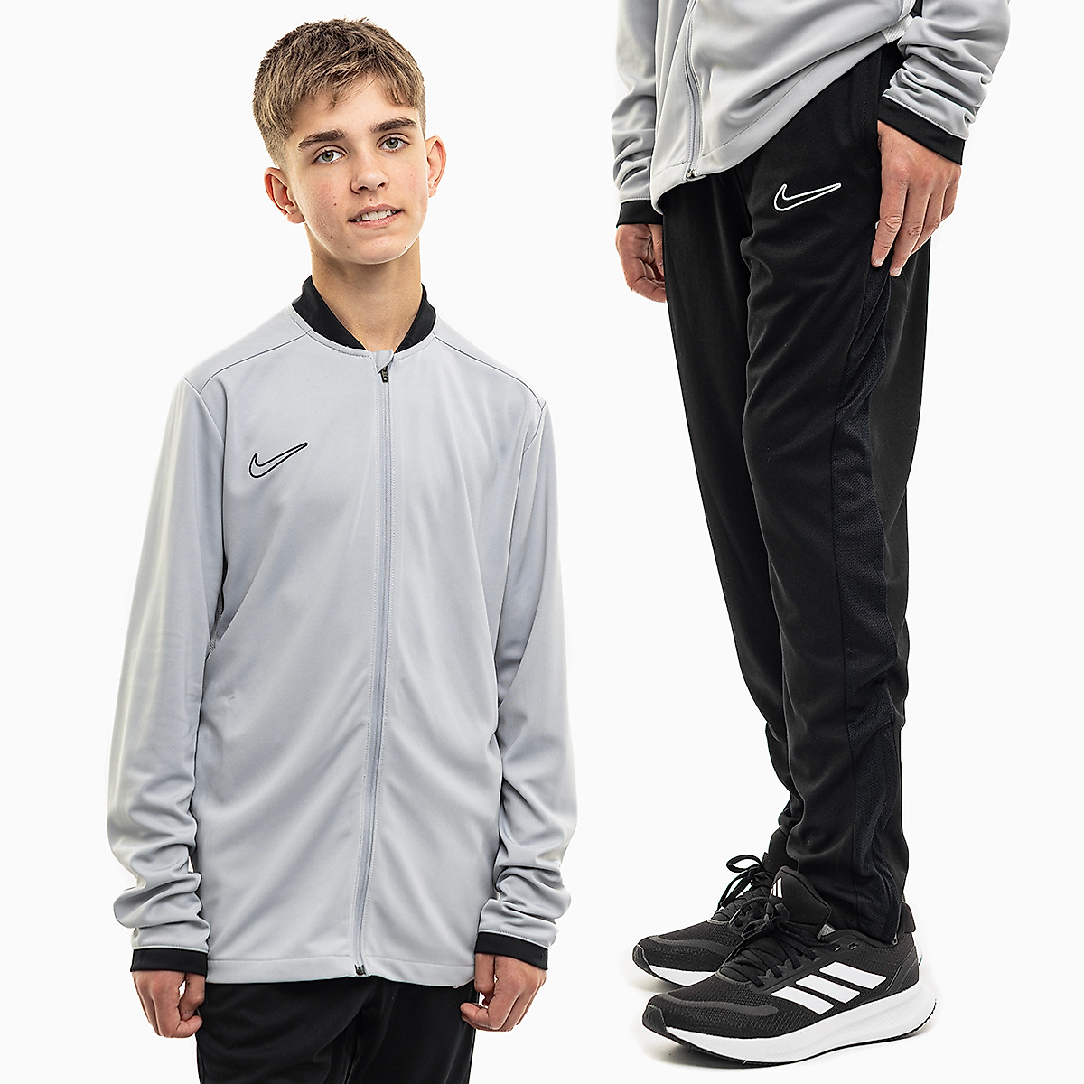 Nike Dětská tepláková souprava Dri-Fit Academy 25 Track FZ9836 012/FZ9816 010