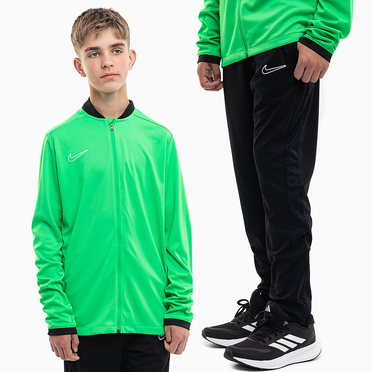 Nike Dětská tepláková souprava Dri-Fit Academy 25 Track FZ9836 329/FZ9816 010