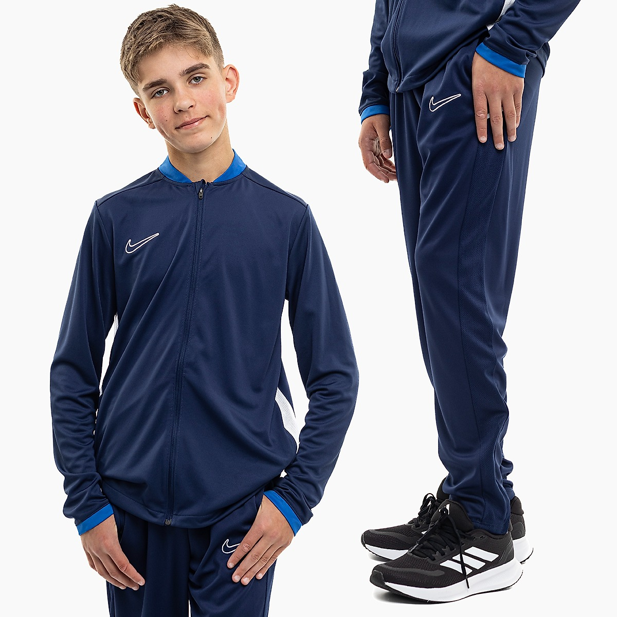 Nike Dětská tepláková souprava Dri-Fit Academy 25 Track FZ9836 410/FZ9816 410