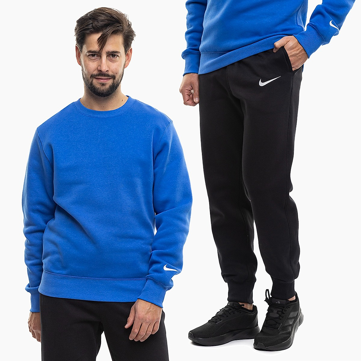 Nike Pánská tepláková souprava Park 26 Fleece Crew IO9039 463/IB1248 010