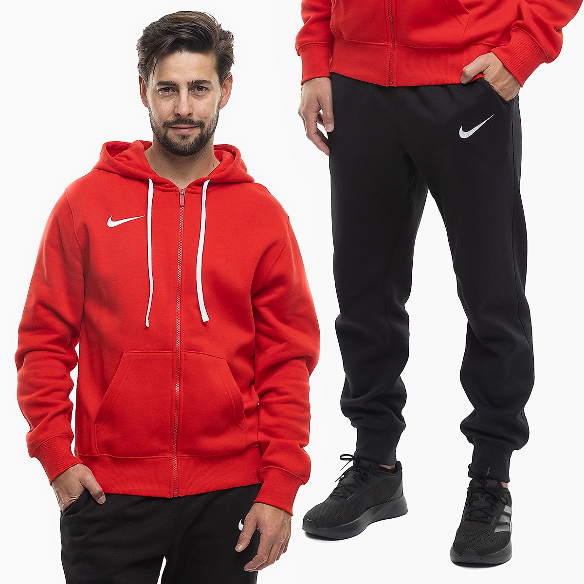 Nike Pánská tepláková souprava Park 26 Fleece Full-Zip Hoodie IB1228 657/IB1248 010