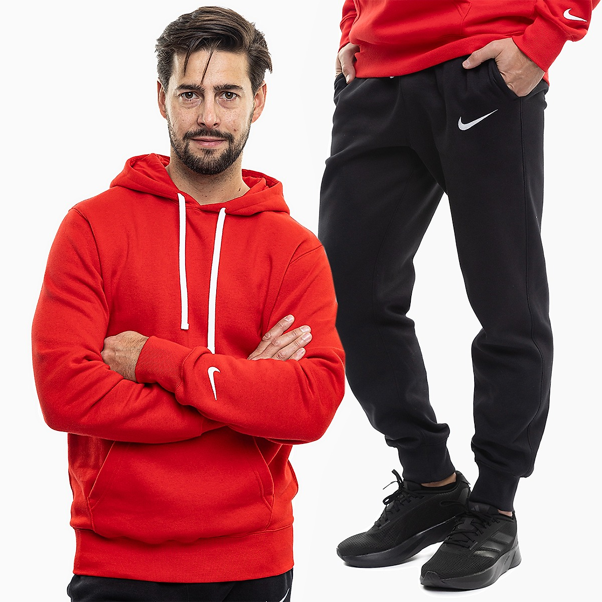 Nike Pánská tepláková souprava Park 26 Fleece Pull Over Hooded IO9035 657/IB1248 010