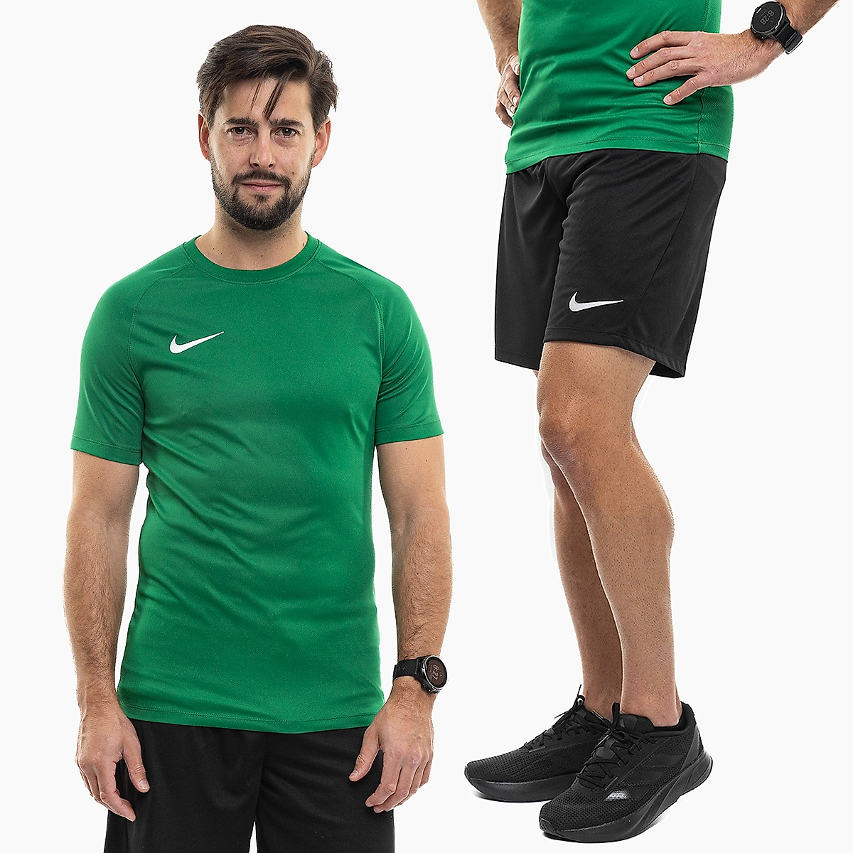 Nike Pánský sportovní set dres šortky Park VIII Jersey HV8173 302/BV6855 010