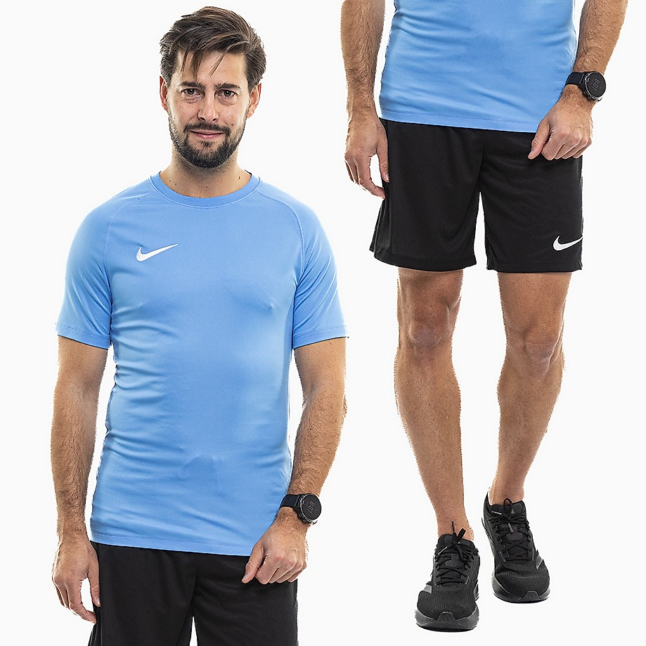 Nike Pánský sportovní set dres šortky Park VIII Jersey HV8173 412/BV6855 010