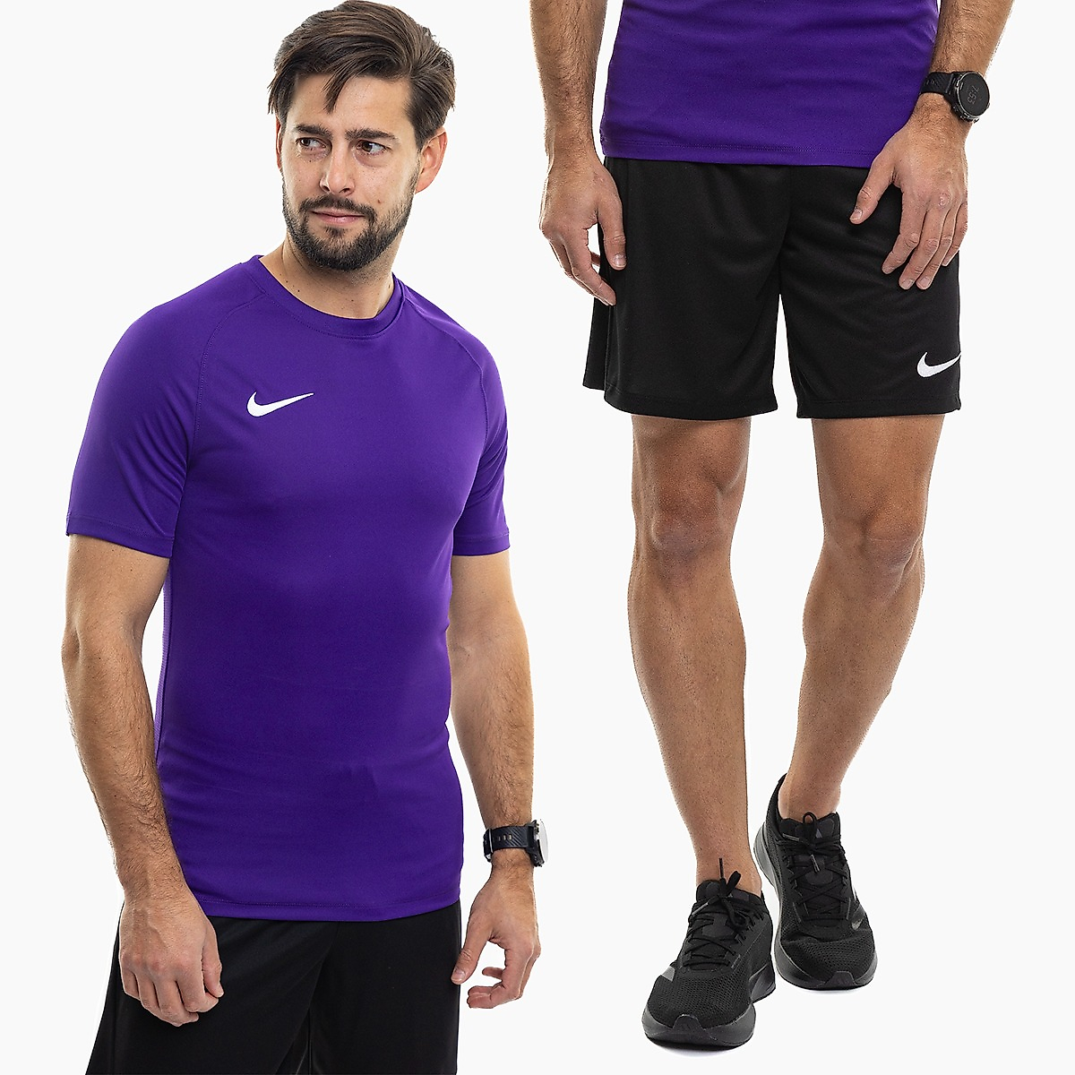 Nike Pánský sportovní set dres šortky Park VIII Jersey HV8173 547/BV6855 010