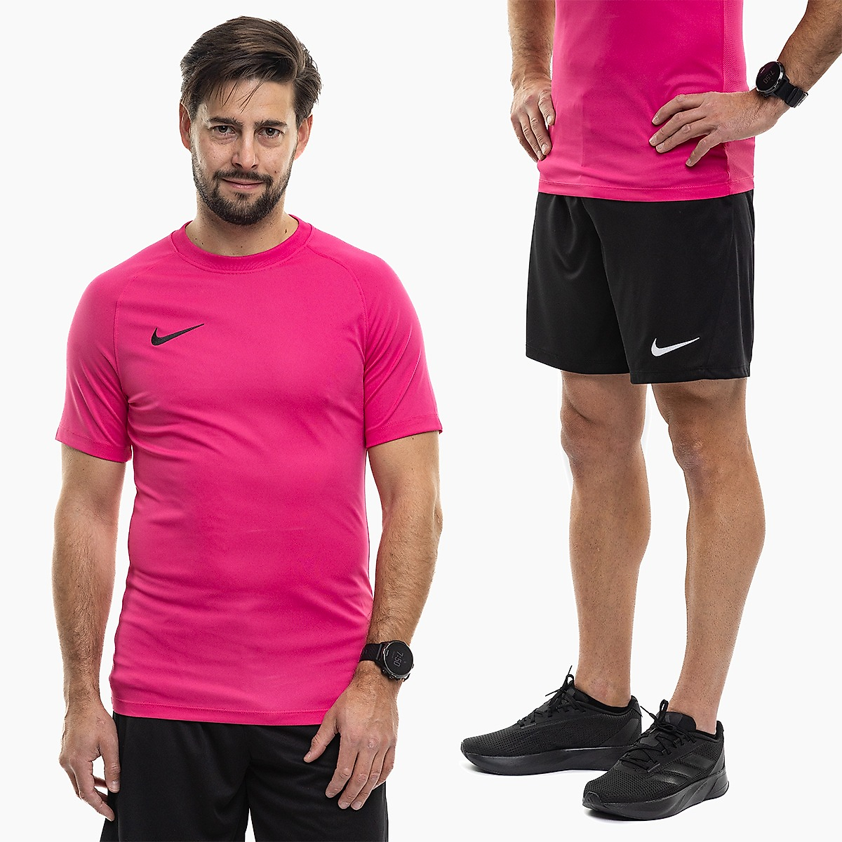 Nike Pánský sportovní set dres šortky Park VIII Jersey HV8173 616/BV6855 010