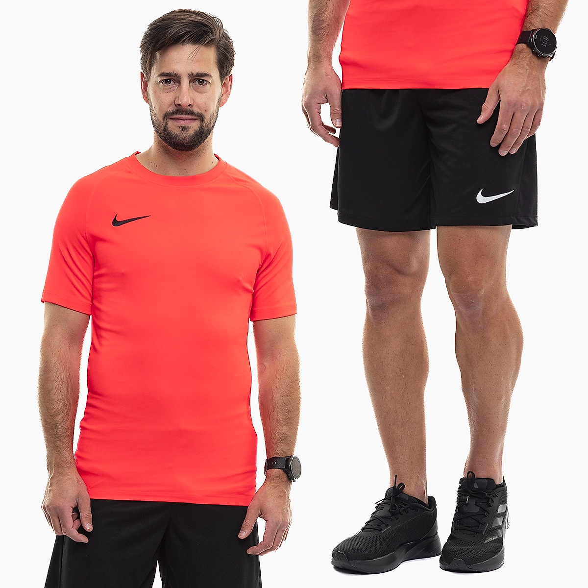 Nike Pánský sportovní set dres šortky Park VIII Jersey HV8173 635/BV6855 010