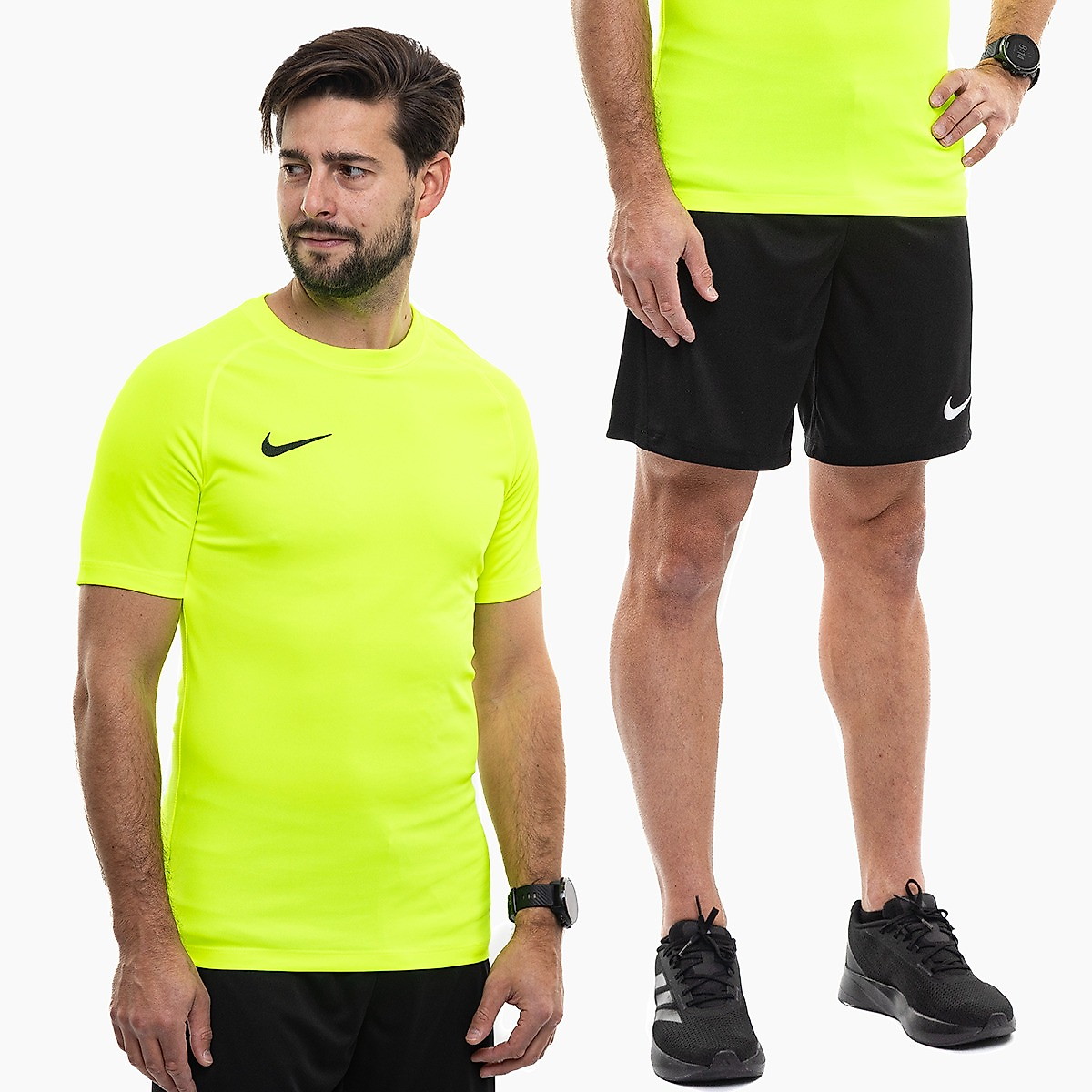 Nike Pánský sportovní set dres šortky Park VIII Jersey HV8173 702/BV6855 010