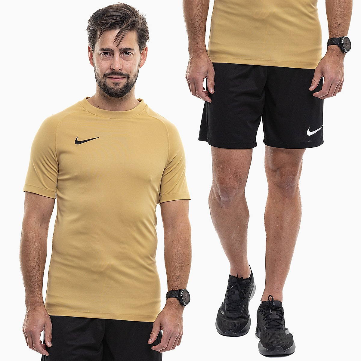 Nike Pánský sportovní set dres šortky Park VIII Jersey HV8173 729/BV6855 010