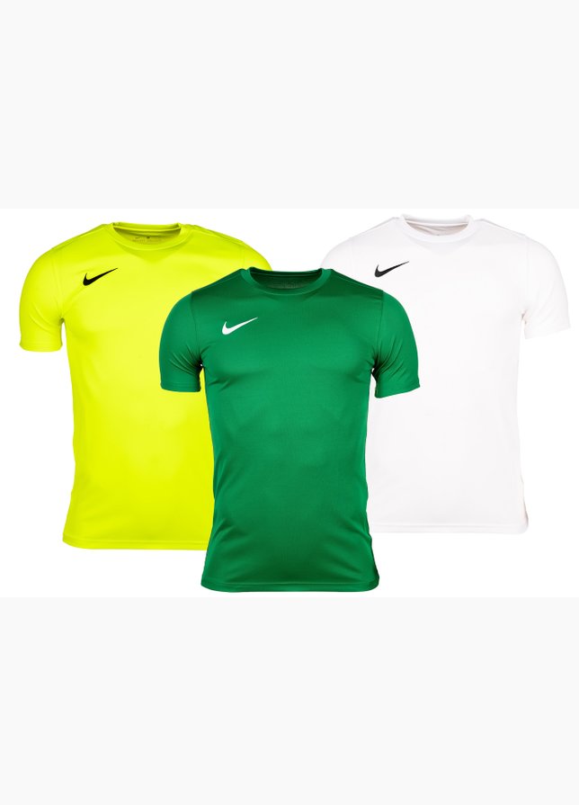 Nike Set dětských triček Dry Park VII JSY SS BV6741 302/702/100 Nike Set dětských triček Dry Park VII JSY SS BV6741 302/702/100