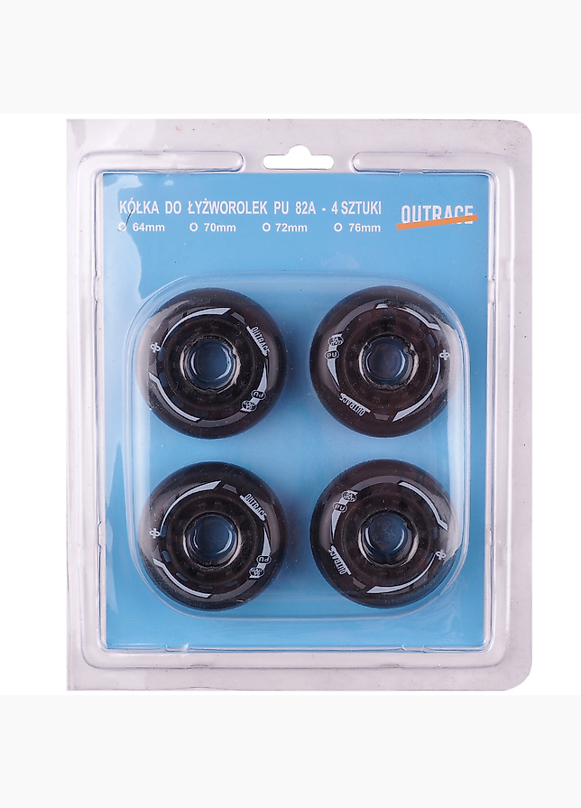 Outrace Kolečka pro in-line brusle 64 mm Outrace Kolečka pro in-line brusle 64 mm