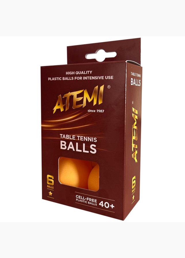 Atemi Stolní tenis míčky * 6p Atemi Stolní tenis míčky * 6p