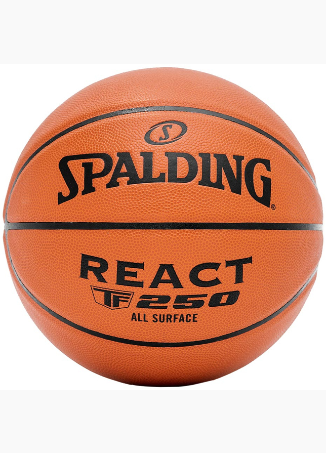 Spalding Basketbalový míč React TF-250 76801Z Spalding Basketbalový míč React TF-250 76801Z