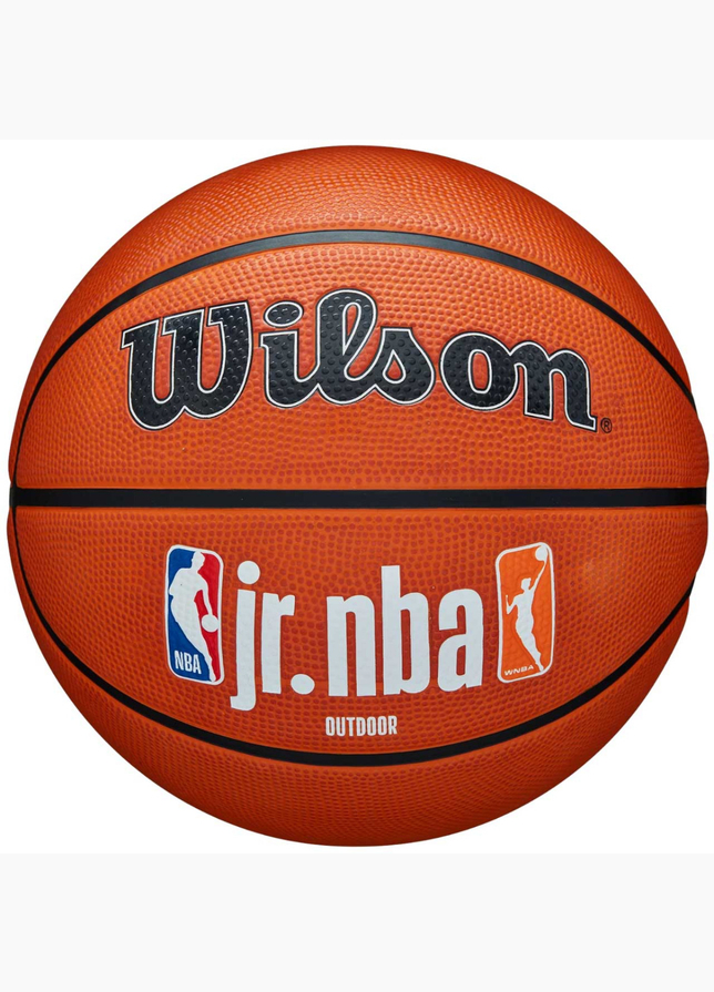 Wilson Basketbalový míč JR NBA Logo Auth Outdoor WZ3011801XB7 Wilson Basketbalový míč JR NBA Logo Auth Outdoor WZ3011801XB7