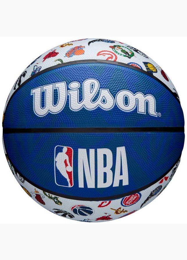 Wilson Basketbalový míč NBA All Team RWB WTB1301XBNBA Wilson Basketbalový míč NBA All Team RWB WTB1301XBNBA