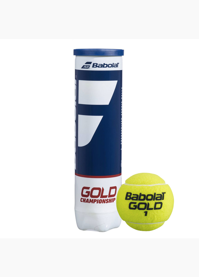 Babolat Tenisové míče Gold Championship 4pcs 502082 Babolat Tenisové míče Gold Championship 4pcs 502082