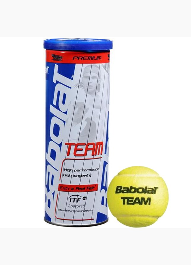 Babolat Tenisové míče 3pcs Team Babolat Tenisové míče 3pcs Team