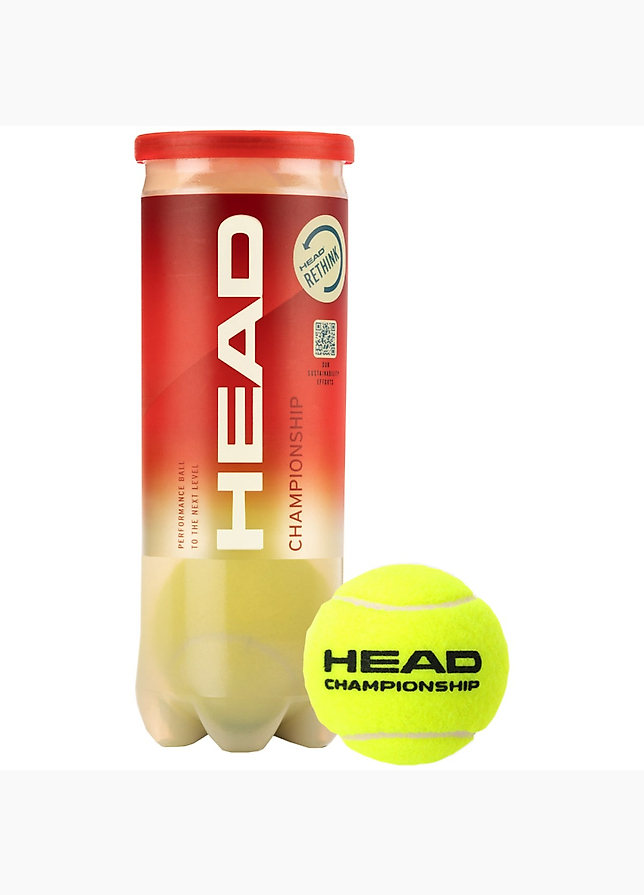Head Tenisové míče Championship 3pcs Head Tenisové míče Championship 3pcs