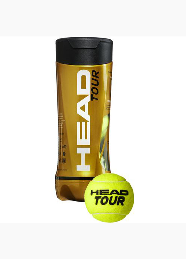 Head Tenisové míče Tour 3pcs Head Tenisové míče Tour 3pcs