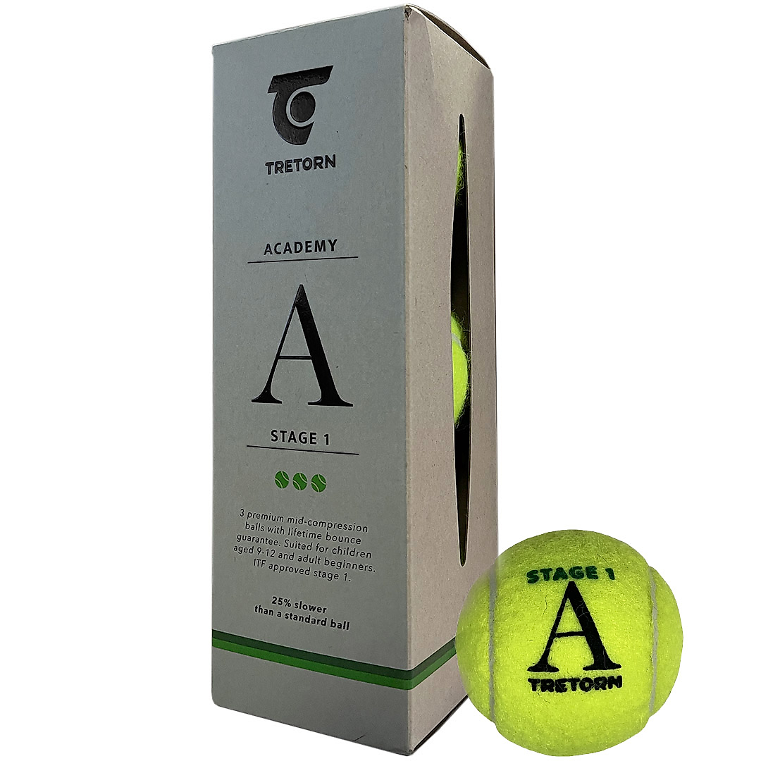 Tretorn Tenisové míčky Academy 3 pcs 3T51 473624