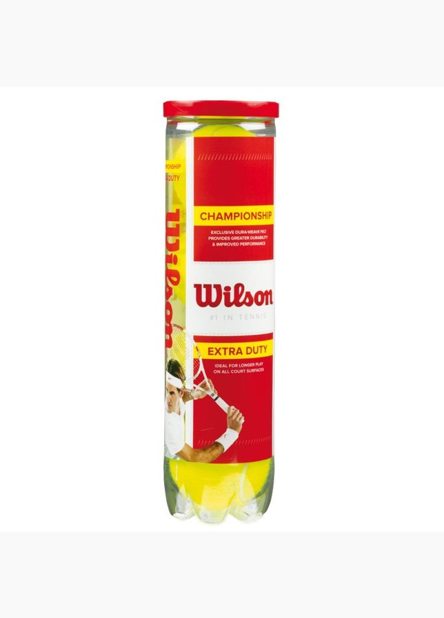 Wilson Tenisové míče Championship 4 pcs WRT110000 Wilson Tenisové míče Championship 4 pcs WRT110000