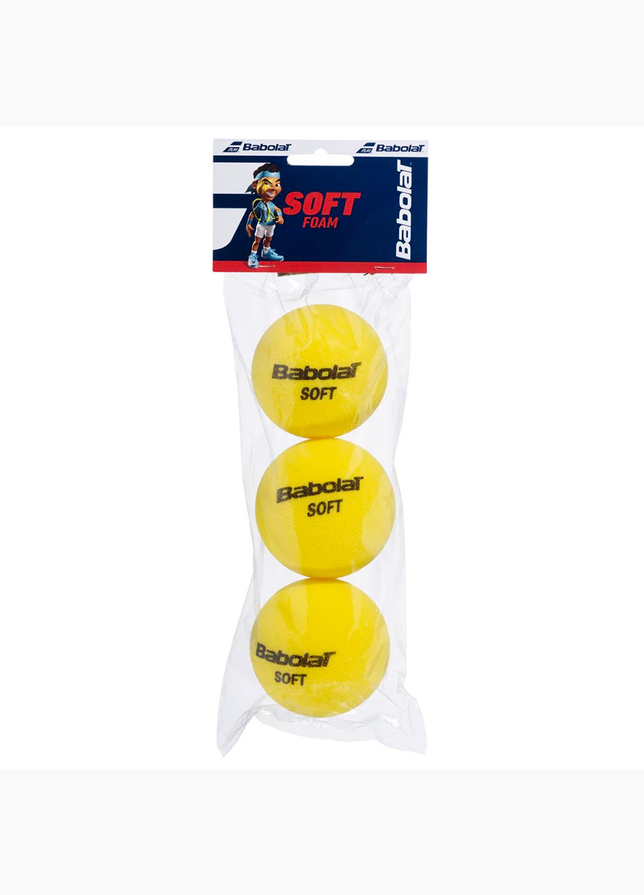 Babolat Tenisové míče Soft Foam 3pcs 501058 Babolat Tenisové míče Soft Foam 3pcs 501058