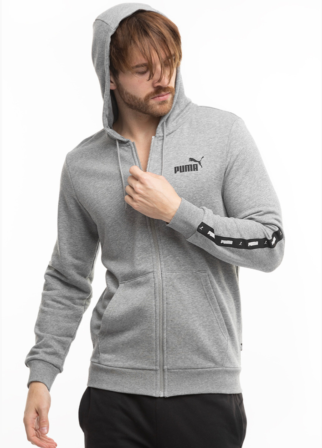 PUMA Pánská Mikina ESS+ Tape Full-Zip Hoodie TR 848768 03 PUMA Pánská Mikina ESS+ Tape Full-Zip Hoodie TR 848768 03