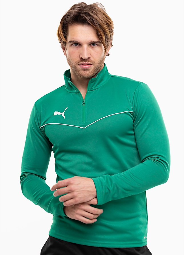 PUMA Pánské Mikina teamRISE 1/4 Zip Top 657394 05 PUMA Pánské Mikina teamRISE 1/4 Zip Top 657394 05