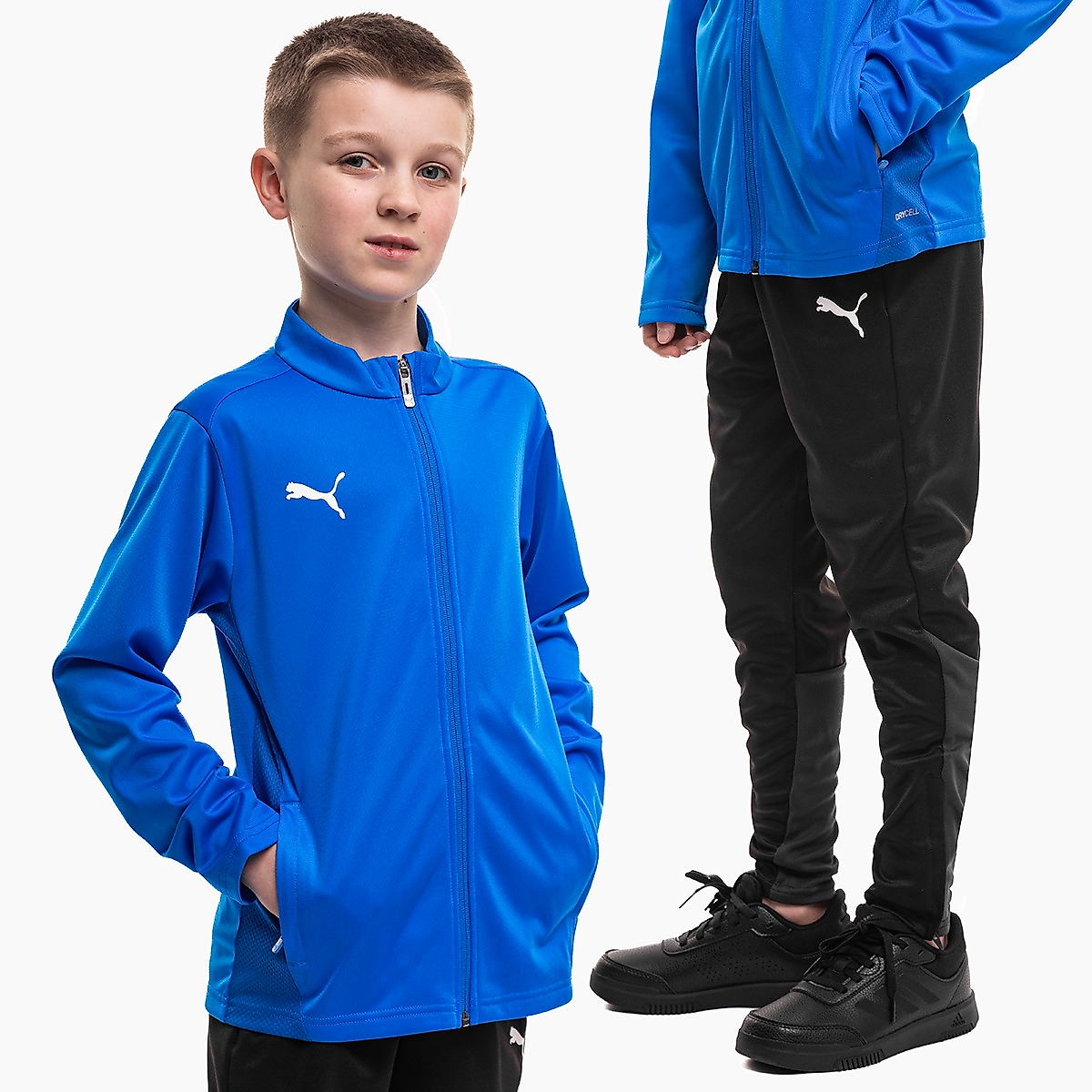 Puma Dětský tréninkový set Team Goal Training 658634 02/658641 03