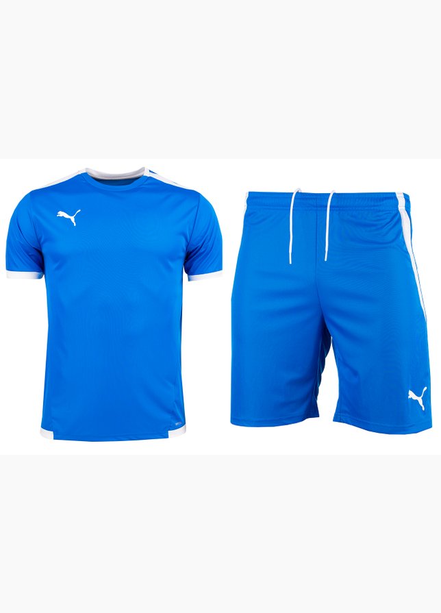 PUMA Pánský sportovní set Tričko Šortky teamLIGA Jersey 704917 02/704924 02 PUMA Pánský sportovní set Tričko Šortky teamLIGA Jersey 704917 02/704924 02