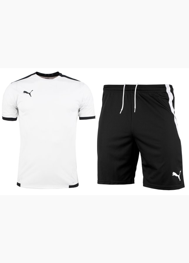 PUMA Pánský sportovní set Tričko Šortky teamLIGA Jersey 704917 04/704924 03 PUMA Pánský sportovní set Tričko Šortky teamLIGA Jersey 704917 04/704924 03