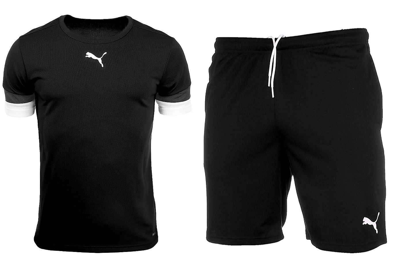 PUMA Pánský sportovní set Tričko Šortky teamRISE Jersey 704932 03/704942 04