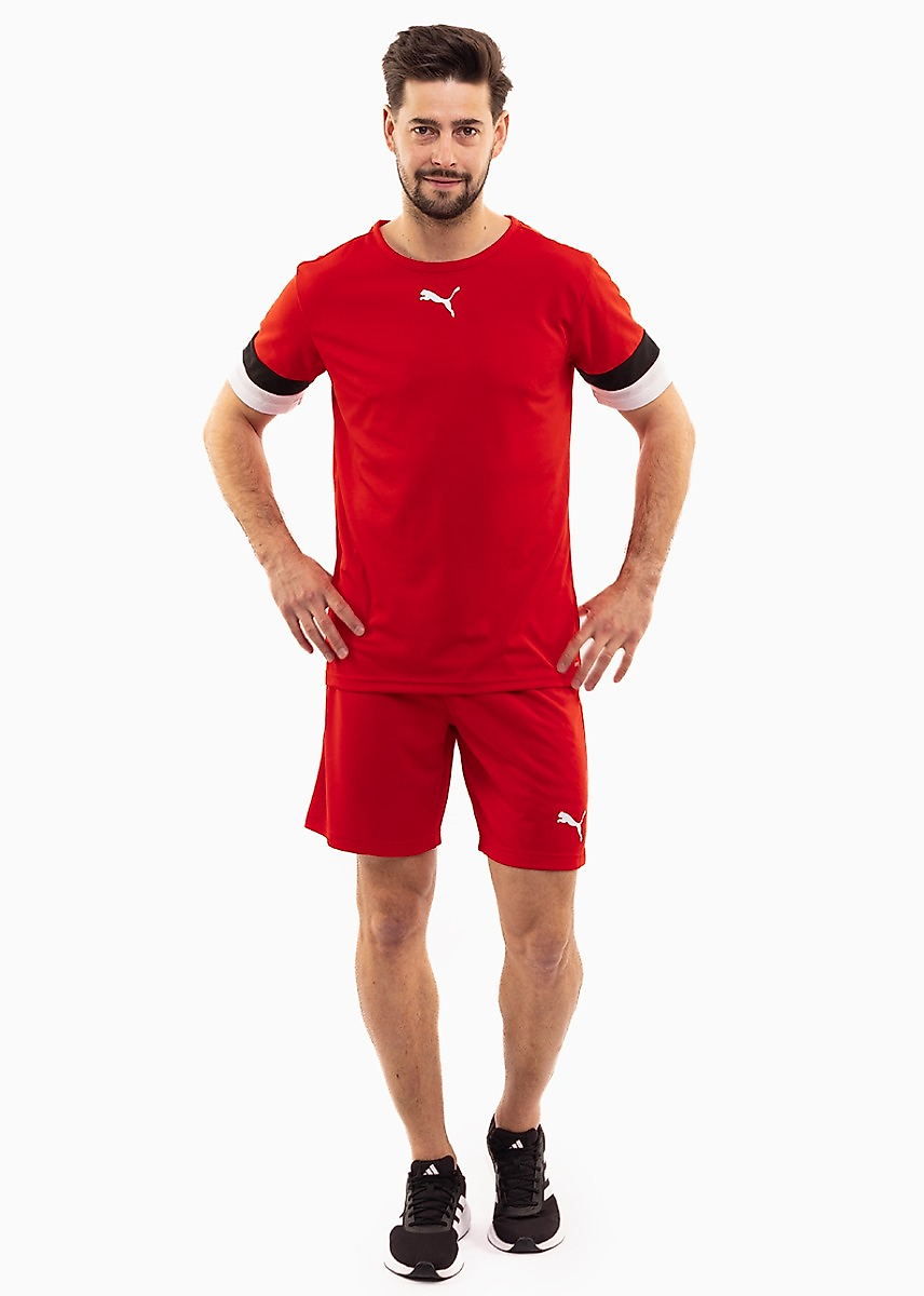 PUMA Pánský sportovní set Tričko Šortky teamRISE Jersey 704932 01/704942 01
