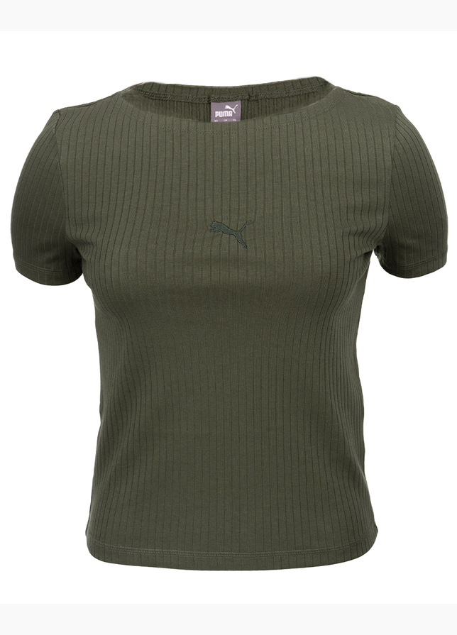 PUMA dámské tričko HER Ribbed Slim Tee 531917 44 PUMA dámské tričko HER Ribbed Slim Tee 531917 44