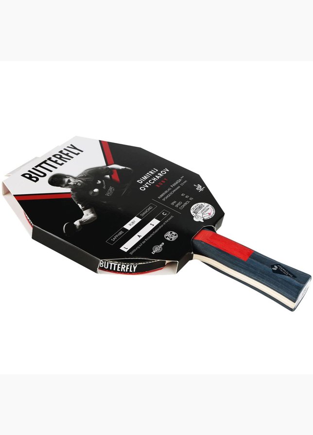 Butterfly Raketa na stolný tenis Ovtcharov Ruby 25726 Butterfly Raketa na stolný tenis Ovtcharov Ruby 25726