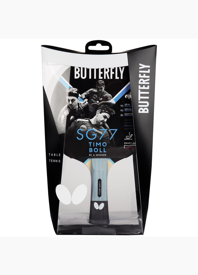 Butterfly Raketa na stolný tenis Timo Boll SG77 85027 Butterfly Raketa na stolný tenis Timo Boll SG77 85027