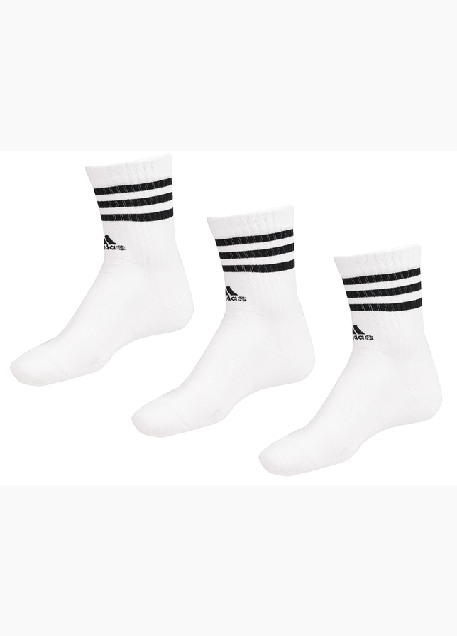 adidas Ponožky 3-Stripes Cushioned Crew Socks 3P HT3458 adidas Ponožky 3-Stripes Cushioned Crew Socks 3P HT3458