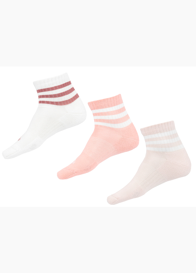 adidas Ponožky 3-Stripes Cushioned Sportswear Mid-Cut Socks 3P IZ0126 adidas Ponožky 3-Stripes Cushioned Sportswear Mid-Cut Socks 3P IZ0126