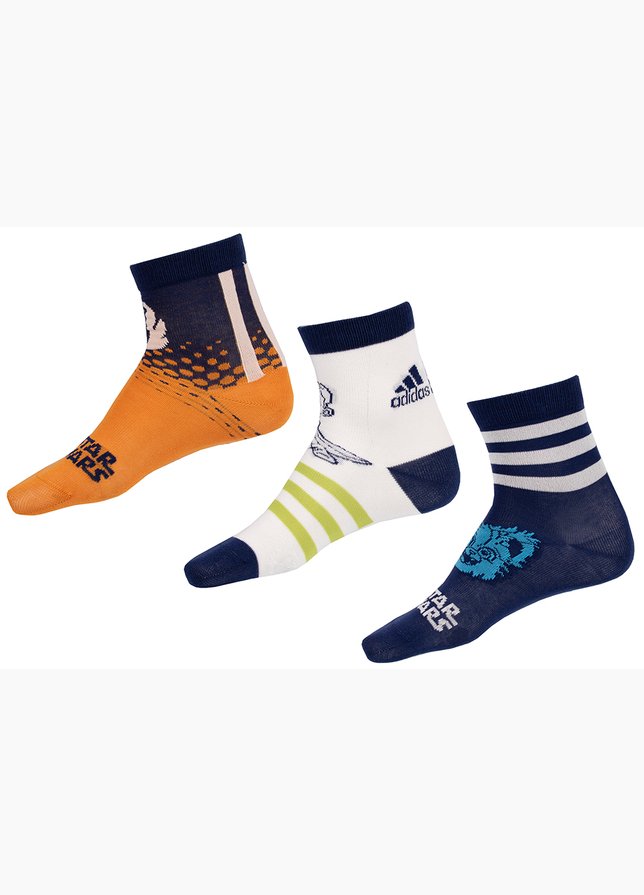 adidas Détské ponožky Star Wars Young Jedi 3P IU4870 adidas Détské ponožky Star Wars Young Jedi 3P IU4870